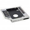 Universal aluminum SATA HDD Caddy 12.7mm box case enclosure optical bayHard drives