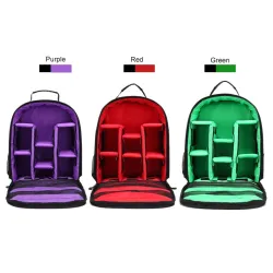 Canon Nikon DSLR HU-00 Waterproof Shockproof Padded Backpack CaseCamera