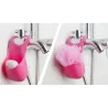 Kitchen / bathroom folding silicone hanging storage - holder rackBathroom & Toilet