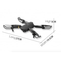 Eachine E58 WIFI FPV - 2MP 720P / 1080P camera - foldable RC Drone Quadcopter RTFDrones