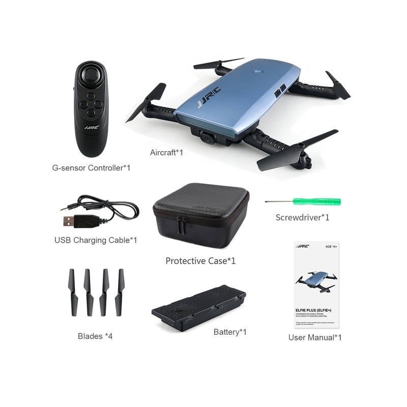 JJRC H47 foldable R/C Drone Quadcopter - HD CameraDrones