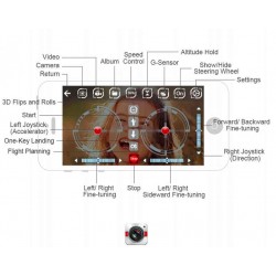 JJRC H47 foldable R/C Drone Quadcopter - HD CameraDrones