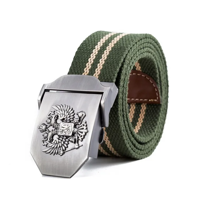 Russian emblem - canvas belt - unisexBelts