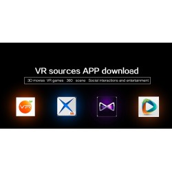 V3H VR All In One 3G Ram 16G Rom 5.5 inch 2K Display 3D Glasses WiFi Virtual Reality GogglesVR Glasses