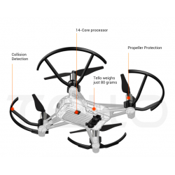DJI Tello Drone BNF 5MP HD Camera 720P WiFi FPVDrones