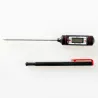 Digital food thermometer - stainless steel - for baking - cooking - meatBakeware