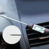 Digital food thermometer - stainless steel - for baking - cooking - meatBakeware
