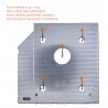 Universal aluminum SATA HDD Caddy 12.7mm box case enclosure optical bayHard drives