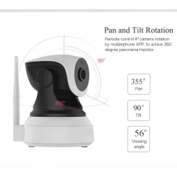 Starcam 720p HD IP CCTV wireless wi-fi night vision security camera baby monitorSecurity cameras