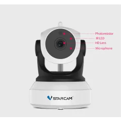 Starcam 720p HD IP CCTV wireless wi-fi night vision security camera baby monitorSecurity cameras