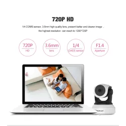 Starcam 720p HD IP CCTV wireless wi-fi night vision security camera baby monitorSecurity cameras