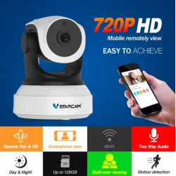 Starcam 720p HD IP CCTV wireless wi-fi night vision security camera baby monitorSecurity cameras