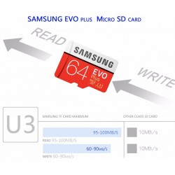 SAMSUNG EVO 32G - 64G - 128G micro SD memory card - class 10Micro SD