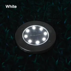 8 LED Buried floor - garden solar light with sensor waterproofSolar lighting