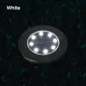 8 LED Buried floor - garden solar light with sensor waterproofSolar lighting