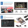 Android 9 - DIN-2 car radio - 7'' touch screen - GPS - Bluetooth - FM - WIFI -MP3 - MirrorlinkRadio