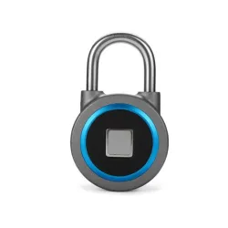 Padlock with fingerprint protection - Smart keyless entry - weatherproof - for Android & iOSHome security