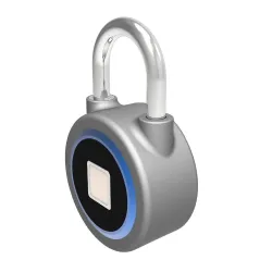 Padlock with fingerprint protection - Smart keyless entry - weatherproof - for Android & iOSHome security