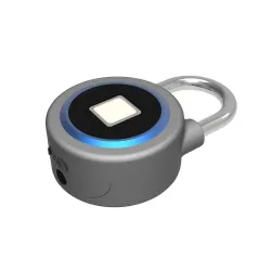 Padlock with fingerprint protection - Smart keyless entry - weatherproof - for Android & iOSHome security