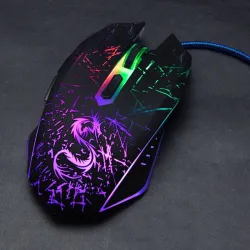 USB color changing computer gaming optical wired mouseMouses