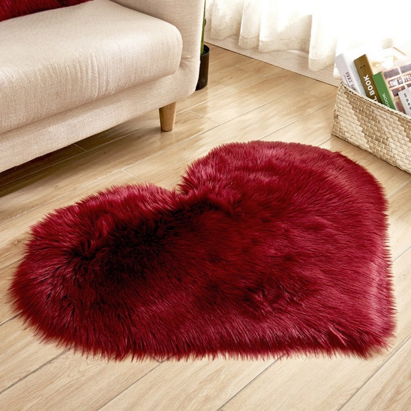 Heart-shaped carpet 40 * 50 cmCarpets