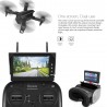 Eachine EX2mini Brushless 5.8G FPV - RC Drone Quadcopter RTF - With Camera + FPV Monitor + Glasses - Mode 2 (Left Hand Thrott...