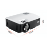 LED 1800L - support full HD - mini projectorProjectors