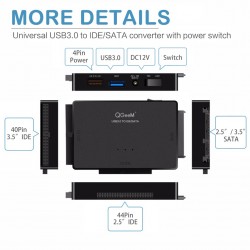 SATA to USB IDE adapter - USB 3.0 - Sata 2.5 3.5 hard disk drive HDD converterHard drives
