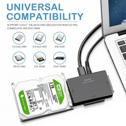 SATA to USB IDE adapter - USB 3.0 - Sata 2.5 3.5 hard disk drive HDD converterHard drives