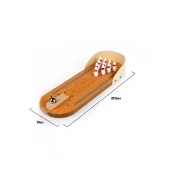 Mini wooden mini bowling game setBaby & Kids