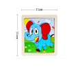 Wooden 3D puzzle - educational toy - 11 * 11cmEducational