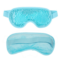 Gel eye mask - for hot & cold therapy - soothing relaxing sleeping maskSleeping