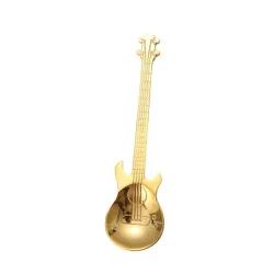Stainless steel teaspoon with guitar for tea & coffee & dessertsCutlery