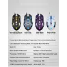 8D 3200DPI - Adjustable - wired optical gaming mouse - LED - USBMouses